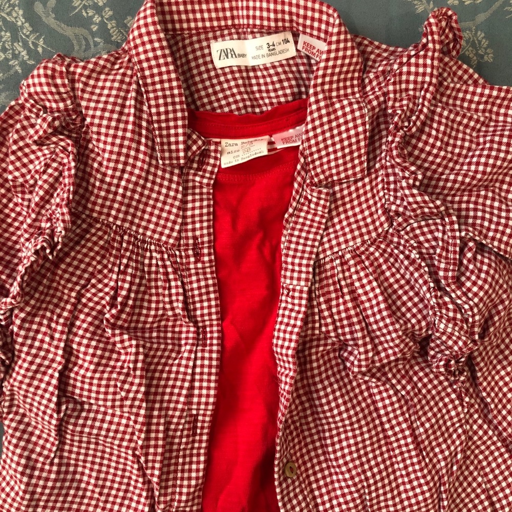 Zara girls top bundle